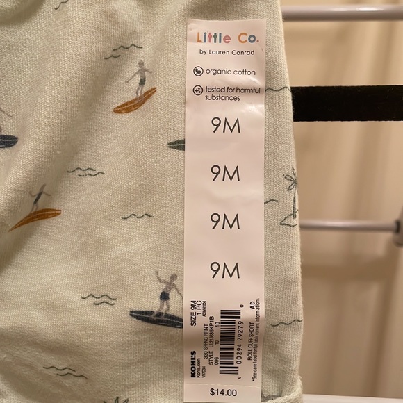 9m NWT little co shirt and shorts bundle - Picture 3 of 8